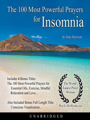 cover image of The 100 Most Powerful Prayers for Insomnia